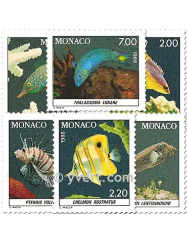 n° 1615/1620 - Timbre Monaco Poste 2