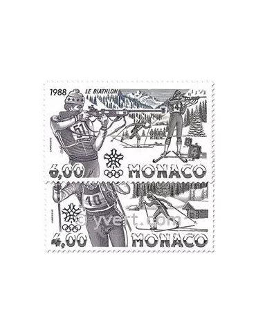 n° 1621/1622 (BF 40) - Timbre Monaco Poste