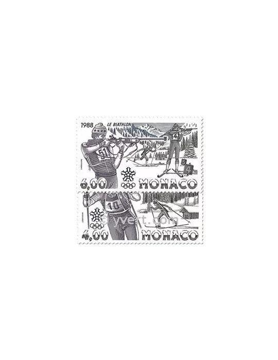 n° 1621/1622 (BF 40) - Timbre Monaco Poste