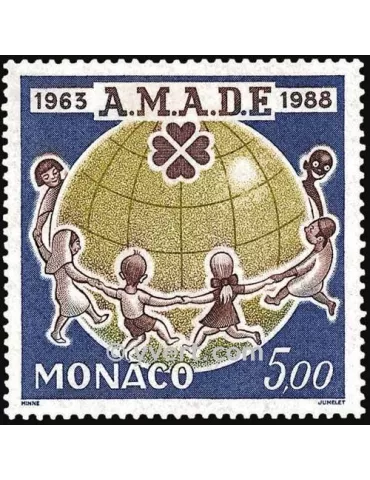n° 1625 - Timbre Monaco Poste 2
