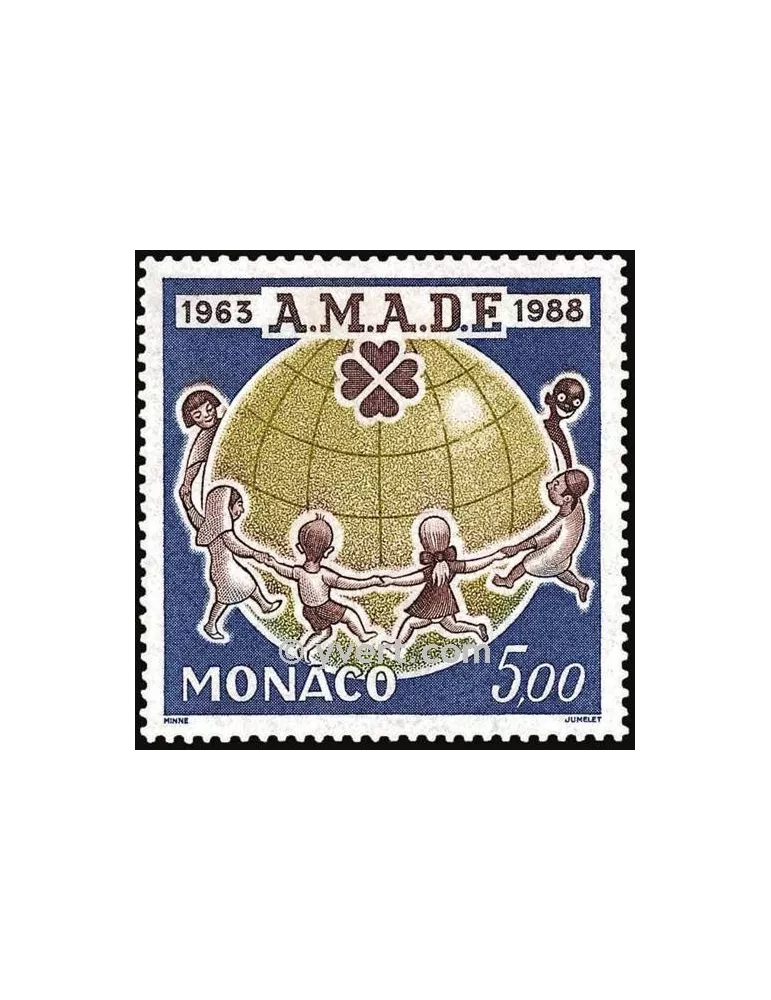 n° 1625 - Timbre Monaco Poste