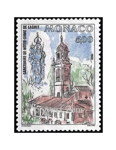 n° 1635 - Timbre Monaco Poste 2
