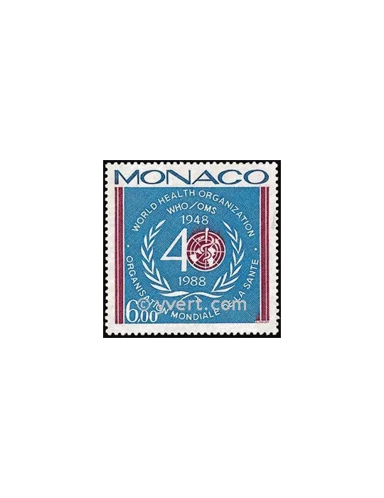 n° 1636 - Timbre Monaco Poste