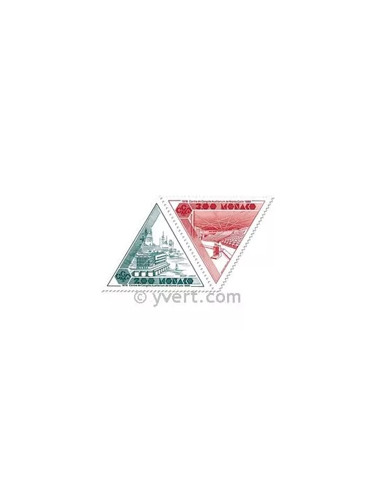 n° 1641/1642 - Timbre Monaco Poste