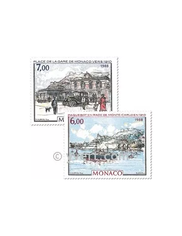 n° 1643/1644 - Timbre Monaco Poste