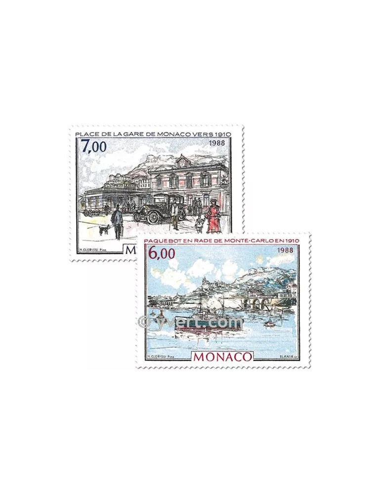 n° 1643/1644 - Timbre Monaco Poste