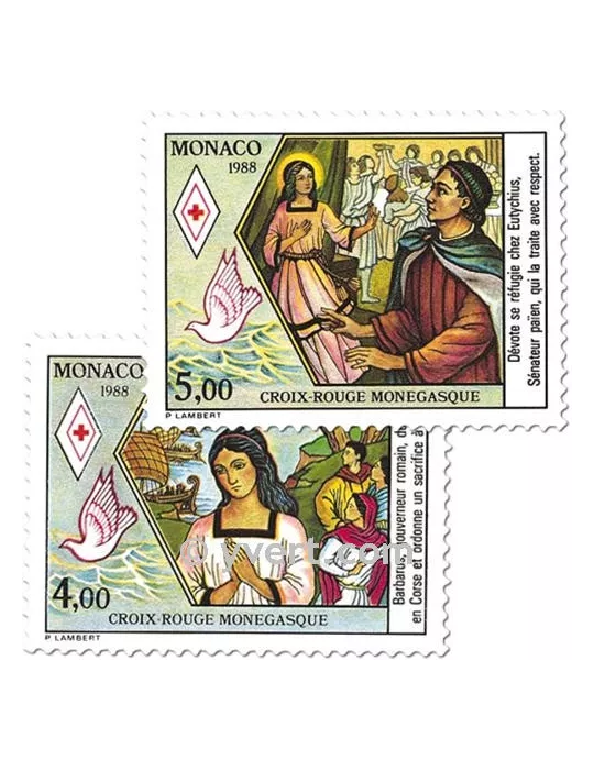 n° 1649/1650 - Timbre Monaco Poste