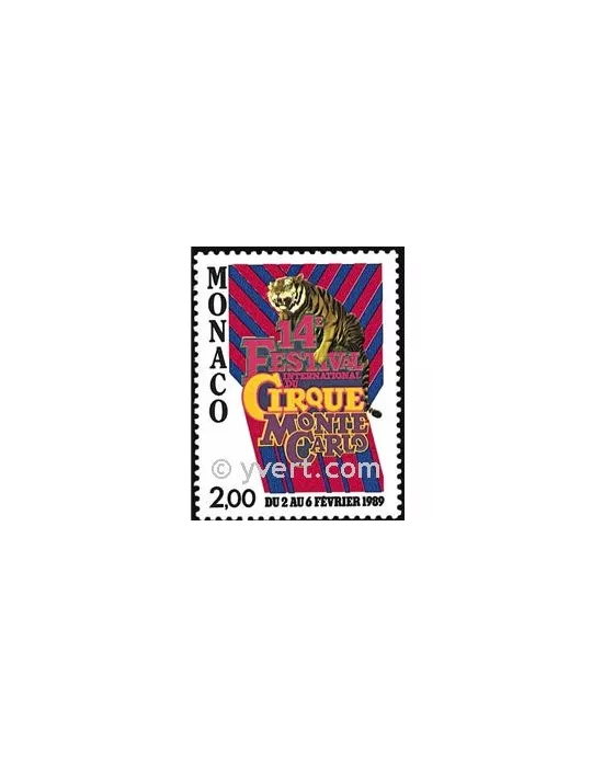 n° 1659 - Timbre Monaco Poste