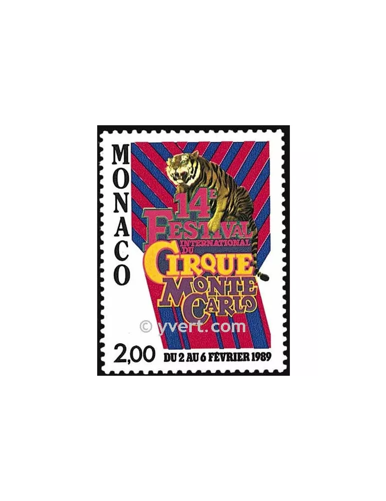 n° 1659 - Timbre Monaco Poste