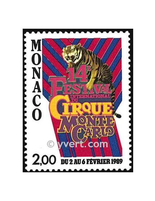 n° 1659 - Timbre Monaco Poste