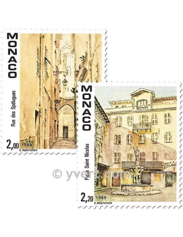 n° 1669/1670 - Timbre Monaco Poste 2