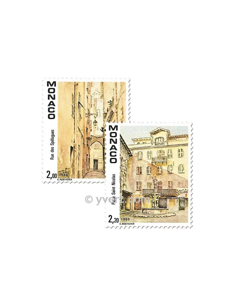 n° 1669/1670 - Timbre Monaco Poste