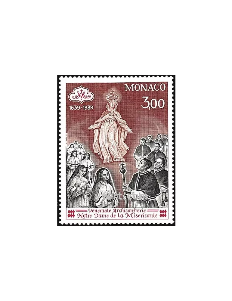 n° 1677 - Timbre Monaco Poste