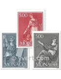 n° 1688/1690 (BF 47) - Timbre Monaco Poste