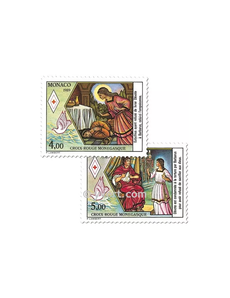 n° 1691/1692 - Timbre Monaco Poste