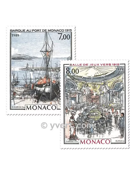n° 1696/1697 - Timbre Monaco Poste