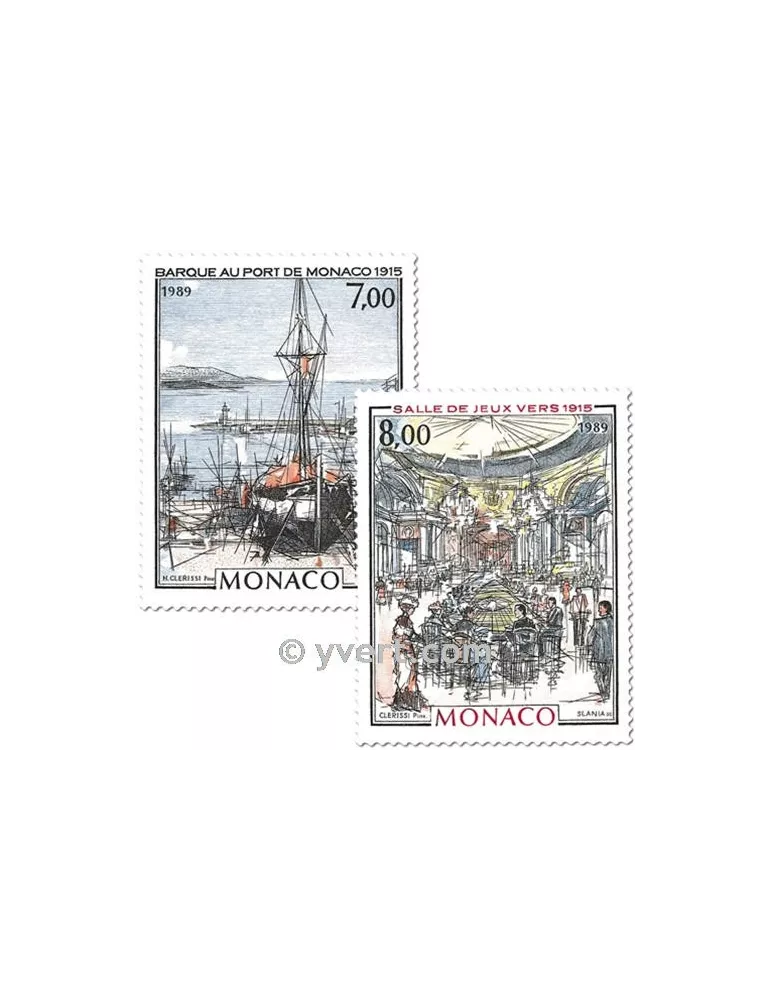 n° 1696/1697 - Timbre Monaco Poste