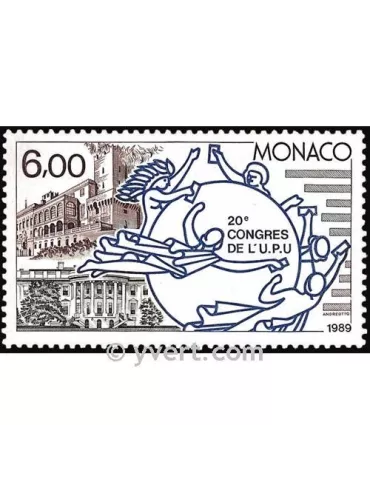 n° 1702 - Timbre Monaco Poste 2