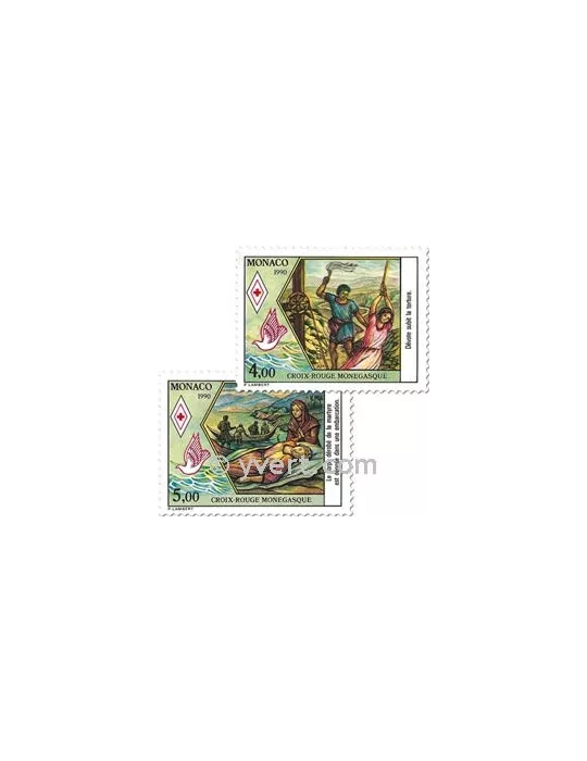 n° 1720/1721 - Timbre Monaco Poste