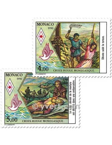 n° 1720/1721 - Timbre Monaco Poste 2