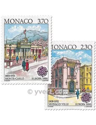 n° 1724/1725 - Timbre Monaco Poste 2
