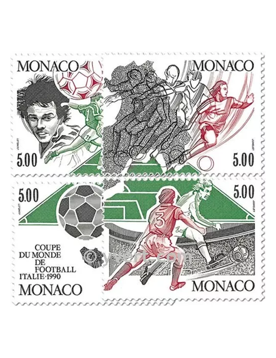n° 1726/1729 (BF 50) - Timbre Monaco Poste