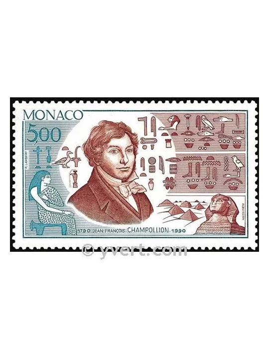 n° 1740 - Timbre Monaco Poste