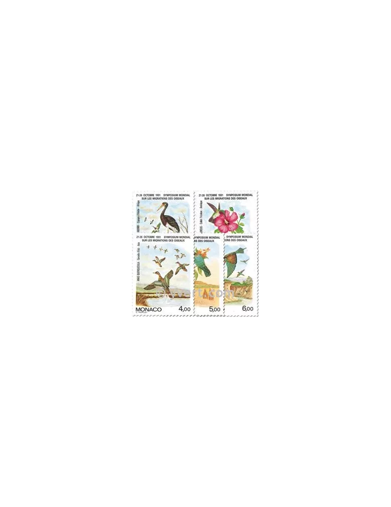 n° 1754/1758 - Timbre Monaco Poste
