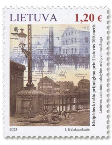 n° 1195 - Timbre LITUANIE Poste