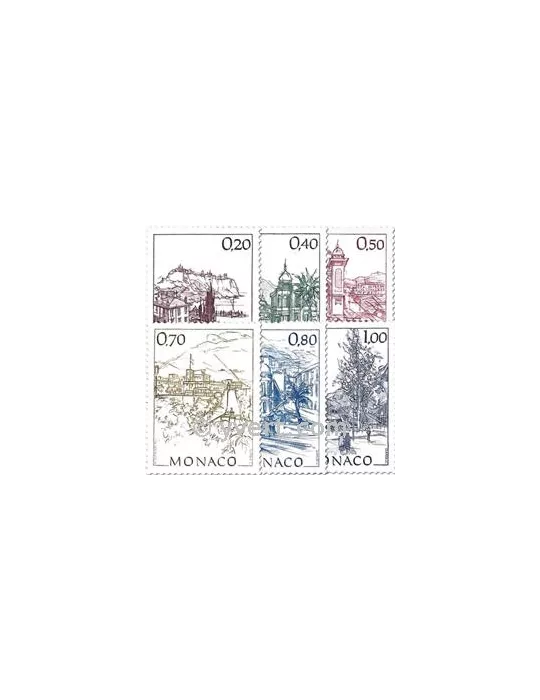 n° 1762/1767 - Timbre Monaco Poste