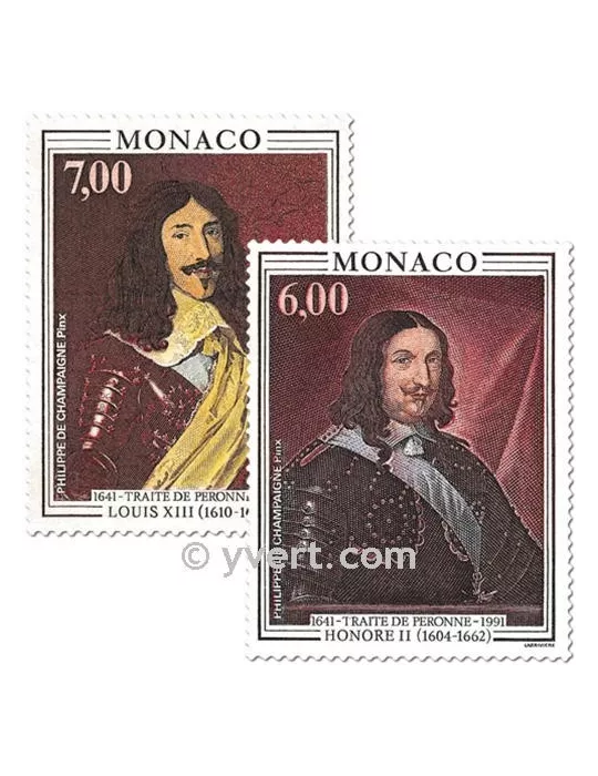 n° 1787/1788 - Timbre Monaco Poste