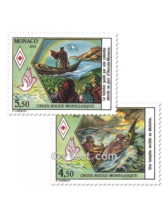 n° 1797/1798 - Timbre Monaco Poste