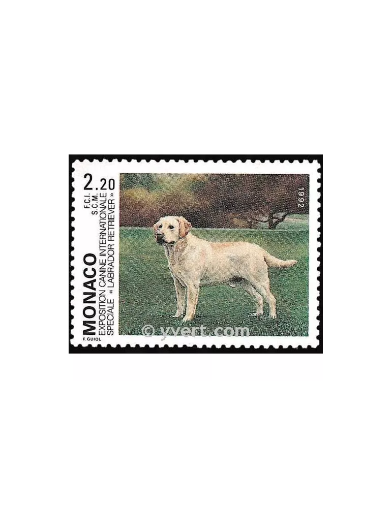 n° 1813 - Timbre Monaco Poste