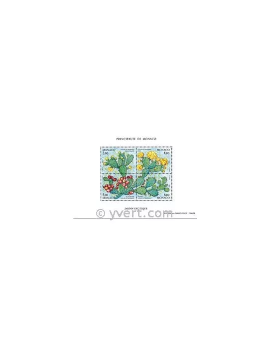 n° 1817/1820 (BF 55) - Timbre Monaco Poste