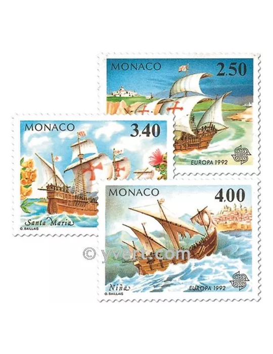 n° 1825/1827 - Timbre Monaco Poste