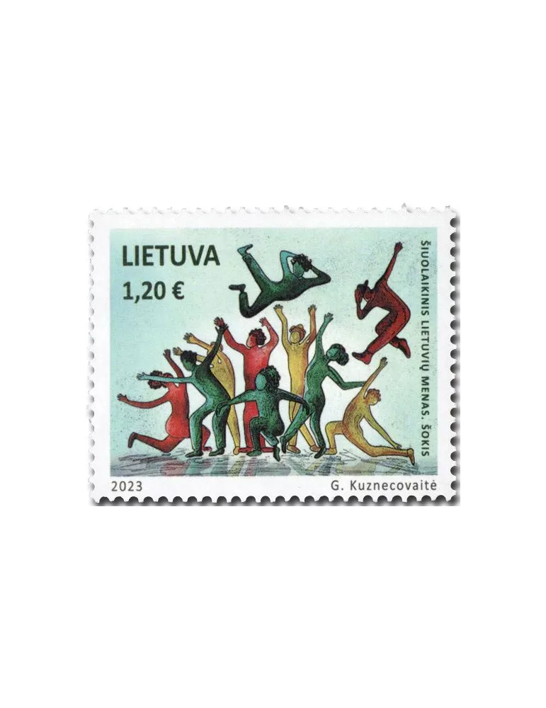n° 1212 - Timbre LITUANIE Poste
