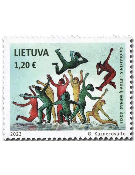 n° 1212 - Timbre LITUANIE Poste