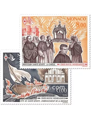 n° 1842/1843 - Timbre Monaco Poste 2