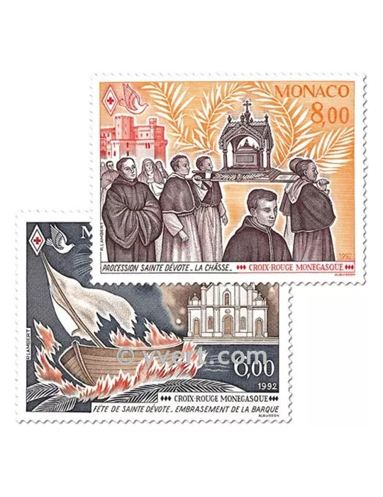 n° 1842/1843 - Timbre Monaco Poste
