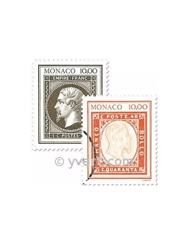 n° 1844/1845 (BF 58) - Timbre Monaco Poste