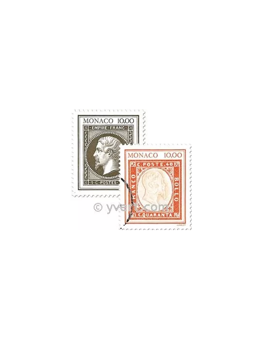 n° 1844/1845 (BF 58) - Timbre Monaco Poste