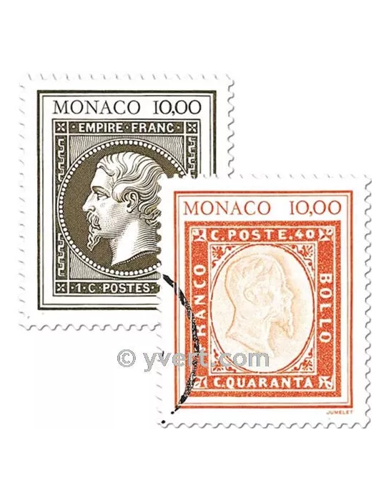 n° 1844/1845 (BF 58) - Timbre Monaco Poste