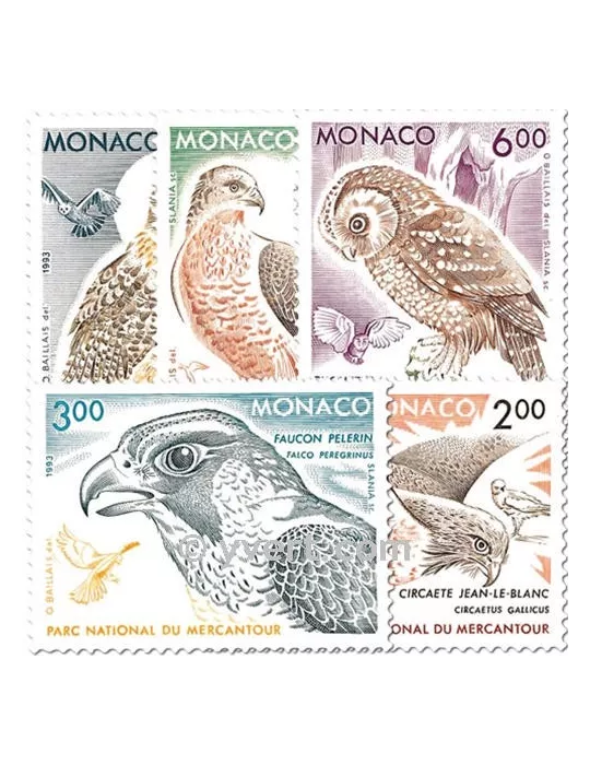 n° 1855/1859 - Timbre Monaco Poste