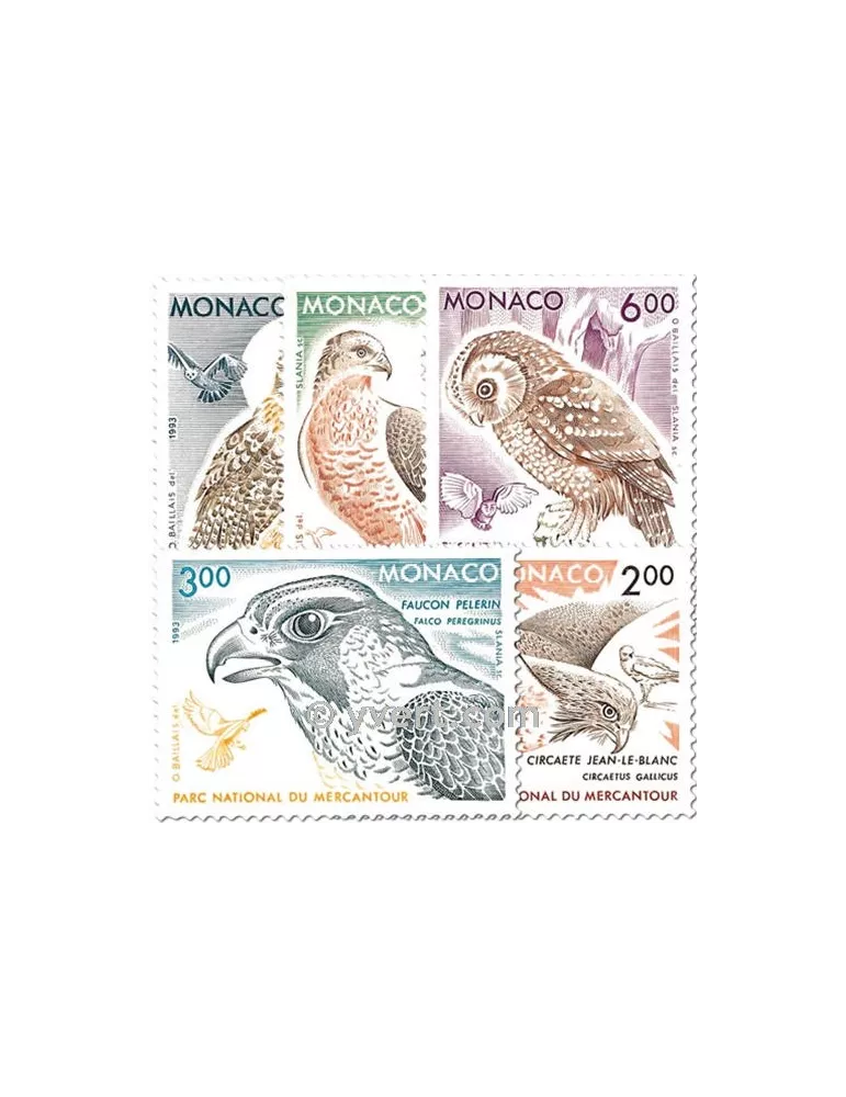n° 1855/1859 - Timbre Monaco Poste