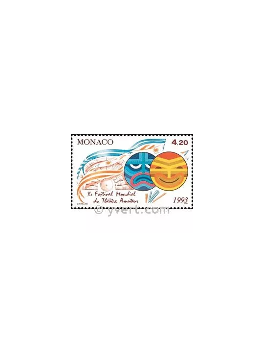 n° 1869 - Timbre Monaco Poste