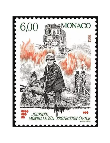 n° 1870 - Timbre Monaco Poste 2