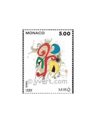 n° 1909 - Timbre Monaco Poste