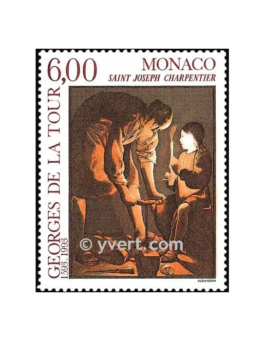 n° 1910 - Timbre Monaco Poste