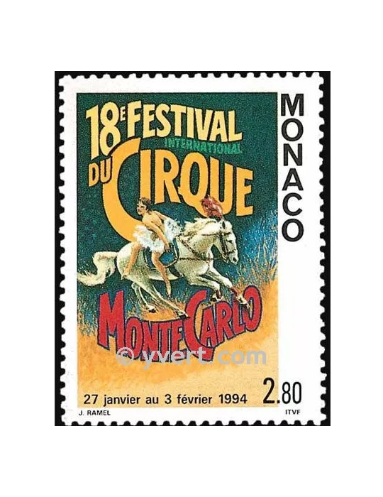 n° 1923 - Timbre Monaco Poste