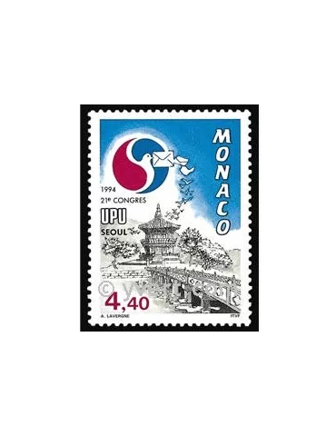 n° 1944 - Timbre Monaco Poste